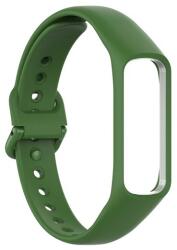 gigapack Samsung Galaxy Fit 2 (SM-R220) pótszíj (egyedi méret, szilikon, állítható) sötétzöld (GP-104522)