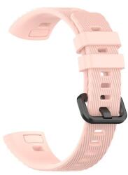 gigapack Huawei Band 4 Pro pótszíj (egyedi méret, szilikon, állítható) rózsaszín (GP-94791)
