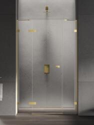 NEW TRENDY Eventa Gold Shine uși de duș 170 cm înclinabilă auriu luciu/sticlă transparentă EXK-4687 (EXK4687)