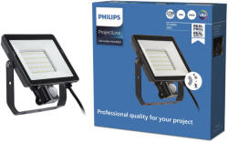 Philips mozgásérzékelős LED reflektor 30W melegfehér 2700lm IP65 (ProjectLine Floodlight) (911401862884)