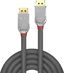 Lindy Kijelző csatlakozó Csatlakozókábel [1x DisplayPort dugó - 1x DisplayPort dugó] 0.50 m Szürke (36300) (36300)
