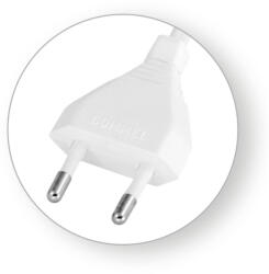 Commel Csatlakozó kábel 2, 5 A 250 V ~, Fehér 2x075 / 2m (com0114)
