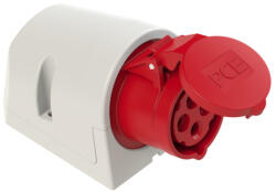 Commel CEE ipari falra rögzíthető dugalj IEC 309 32 A 400 V ~ 5P IP44 (282-504)