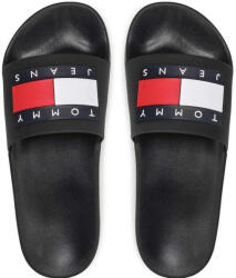 Tommy Hilfiger Slides Bărbătești Negre EM0EM01191-BDS (EM0EM01191-BDS)
