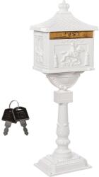 STILISTA Antik postaláda 118 cm fehér (40100138)