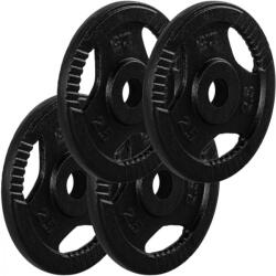 MOVIT MOVIT® Súlytárcsa készlet markolattal 4 x 2, 5 kg öntöttvas (20040700) - kokiskashop Súlytárcsa