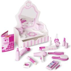 Melissa & Doug Set din lemn Melissa & Doug - Toaleta cu accesorii (13026) Figurina
