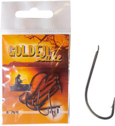  Golden Lake horog 7010 black nickel süllőző lapkás horog 2 (BP-G701002)