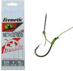 Frenetic előkötött horog csalitüskével 4-es horog 0, 14 mm zsinór 10cm (BP-90009441)