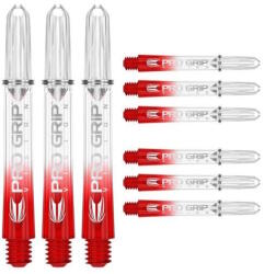 Target Dart nyíl test Target Pro Grip Vision Red Intermediate 3x3 db
