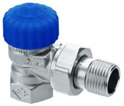 Imi Heimeier kisellenállású termosztatikus radiátorszelep, sarok, nikkelezett, 1/2" 2241-02.000 (2241-02.000)