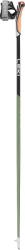 LEKI Băț de nordic walking Flash Carbon, verde metalic-negru-galben neon