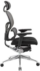  Office inSync 24 órás hálós irodai forgószék, 150 kg - fekete (ISYNC002-K) (ISYNC002-K)