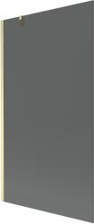 Mexen Next, 1 szárnyú kádparaván 100 x 150 cm, 6 mm-es szürke üveg, arany matt, 895-100-000-00-40-55 (895-100-000-00-40-55)