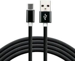 everActive USB-C kábel 3A 1, 5 m fekete műanyag