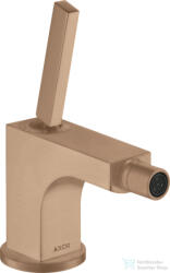 Hansgrohe AXOR Citterio bidé csaptelep automata leeresztővel, szálcsiszolt vörös arany hatású 39210310 (39210310)