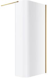 Excellent Vidoq zuhanykabin fal walk-in 93 cm arany csiszolt/átlátszó üveg KAEX. 1507.930. LP. GB (KAEX1507930LPGB)