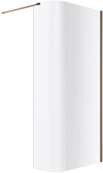 Excellent Vidoq zuhanykabin fal walk-in 93 cm réz csiszolt/átlátszó üveg KAEX. 1507.930. LP. CB (KAEX1507930LPCB)