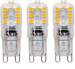 Polux Platinum led izzó 3x2.5 W 3000 K G9 306784 (306784)