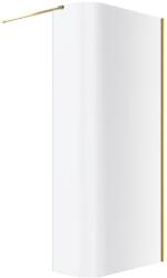 Excellent Vidoq zuhanykabin fal walk-in 93 cm arany fényes/átlátszó üveg KAEX. 1507.930. LP. GL (KAEX1507930LPGL)