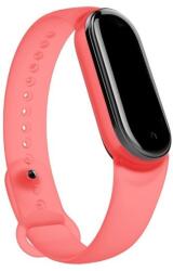 Xiaomi Mi Band 5 / Mi Band 6, szilikon pótszíj, állítható, rózsaszín