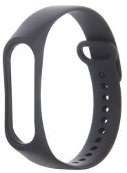Xiaomi Mi Band 5 / Mi Band 6, szilikon pótszíj, fekete