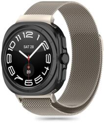 Samsung Galaxy Watch ULTRA (47 mm) - TECH-PROTECT Milaneseband - mágneses homokszínű fémszíj - graffistore