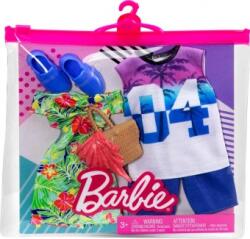 Mattel Barbie set de haine Ken si Barbie la plaja HBV72