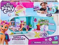 Hasbro MY LITTLE PONY Rulota de Smoothie a lui Sunny Starscout F6339