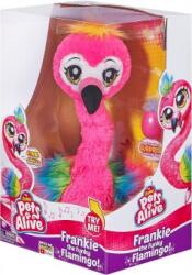 ZURU Pets Alive Frankie flamingo dansator jucarie interactiva de plus cu ou 9522