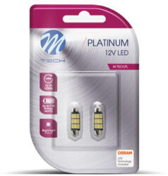 m-tech LED Sofita C5W 36mm Canbus 9XSMD5630 OSRAM LED (2db) melegfehér - M-TECH