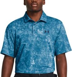 Under Armour UA Playoff 3.0 Printed Polo-BLU Póló ingek 1378677-406 Méret XXL