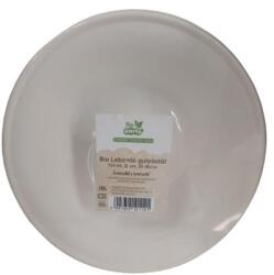 Gulyás tányér, PLA, lebomló, 710 ml, 21 cm, 20 db, fehér (KHMU266) - iroda24