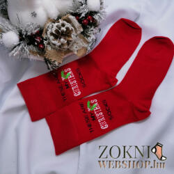 Aura Via Mikulásos FÉRFI zokni 43-46 15848
