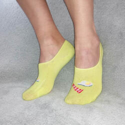 Aura Via Balerina titokzokni VICCES mintás SZILIKON SAROKRÉSZ 5 pár/cs 38-41 27073