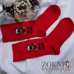 Aura Via Mikulásos FÉRFI zokni 43-46 15815