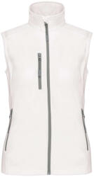 Kariban Női softshell mellény, Kariban KA404, White-XL (ka404wh-xl)