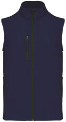 Kariban Férfi 3 rétegű softshell mellény, Kariban KA403, Navy-XL (ka403nv-xl)