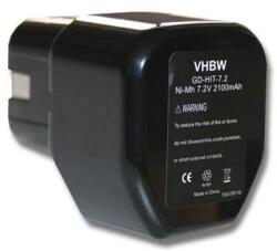 VHBW Baterie pentru Hitachi EB712S / EB714S, 7.2 V, 2.1 Ah (BW800104688)