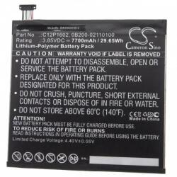 VHBW Baterie pentru Asus ZenPad 3S 10 / Z500KL, 7700 mAh (BW888201612)