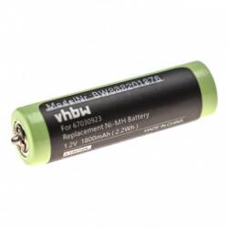 VHBW Baterie pentru Braun Cruzer 5 / Cruzer 6 / 3000 / 4840, 1800 mAh (BW888201876)