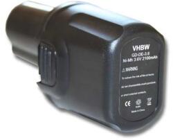 VHBW Baterie pentru DeWalt DC600, 3.6 V, 2.1 Ah (BW800104535)