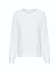 Just Hoods Hagyományos szabású Női kereknyakú pulóver AWJH030F, Arctic White-2XL (awjh030fawh-2xl)