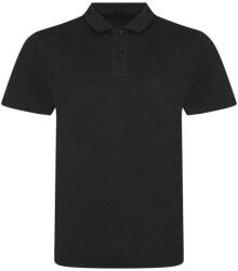 Just Polos JP001 tri-blend galléros férfi póló Just Polos, Heather Black-M (jp001hbl-m)