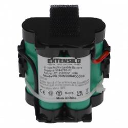 EXTENSILO Baterie pentru Gardena R38Li / R50Li / R70Li, 18 V, 2.5 Ah (888400068)