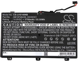 VHBW Baterie pentru Lenovo ThinkPad S3 Yoga 14, 3750 mAh (BW800113324)