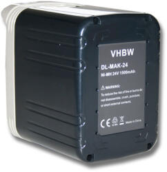 VHBW Baterie pentru Makita 2420 / 2430 / BH2420 / BH2430, 24 V, 1.5 Ah (BW800103495)