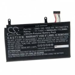 VHBW Baterie pentru Gigabyte P35G / P35W / P37W / P57X, 6830 mAh (BW888201244)