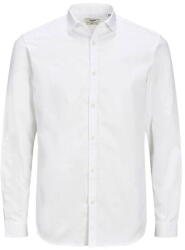 JACK & JONES Férfi ing JPRBLACARDIFF Loose Fit 12235157 White (Méret 5XL)