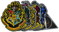 Cinereplicas Vasalható matricák 6 db - Harry Potter